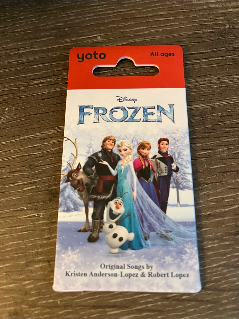 Disney Frozen Trading Card Pack by yoto - Blue/White
